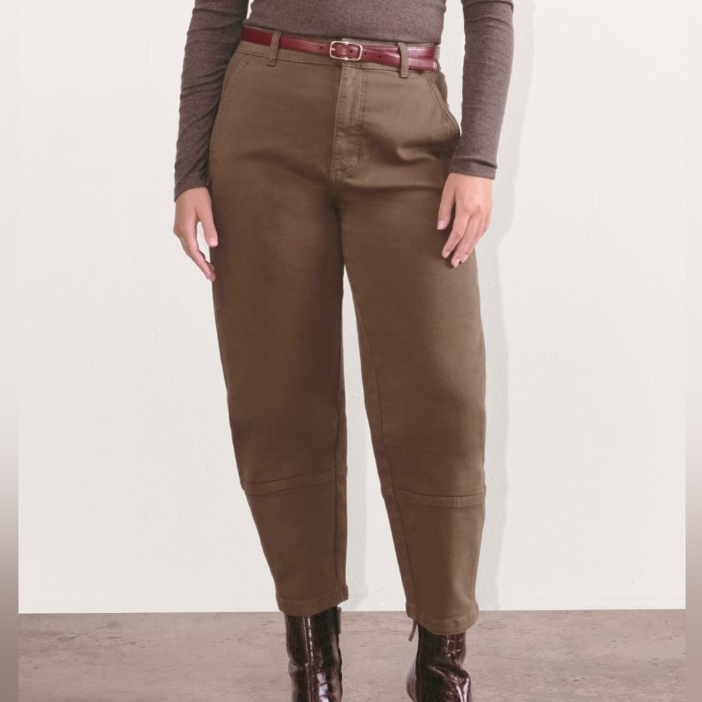 Everlane The Utility Barrel Pant in Cocoa